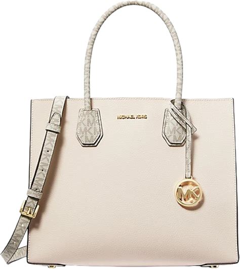 michael kors henkeltasche mercer large|Mercer Large Logo Accordion Tote Bag .